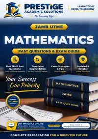 Mathematics (JAMB / UTME) past-question book cover