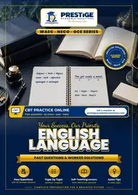 English Language (WAEC / NECO / GCE) past-question book cover